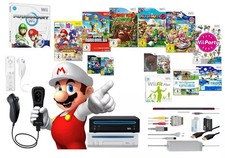 NINTENDO WII + DOPPIO JOYSTICK + 2 GIOCHI IN OMAGGIO TUTTO ORIGINALE