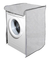 Coprilavatrice COPRI LAVATRICE PVC PROTTETIVO IMBOTTITO CERNIERA RIGHE H80*60*60