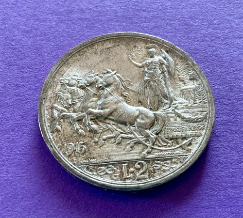 Italia regno lire 1915 - 2,