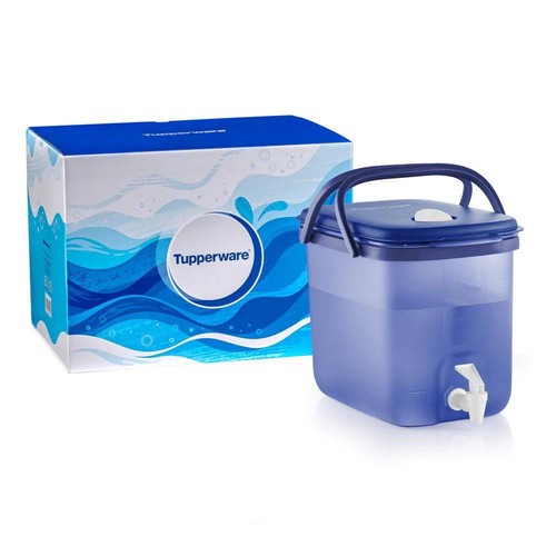 Tupperware set dispenser - tupperware, acqua