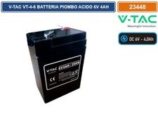 V-TAC VT-4-6 BATTERIA PIOMBO