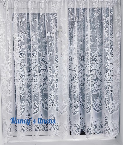 Tenda rete pizzo flora - pizzo,