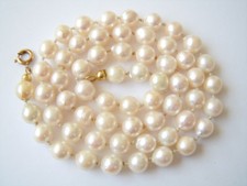 Catena Perle 8K 333 Oro Giallo