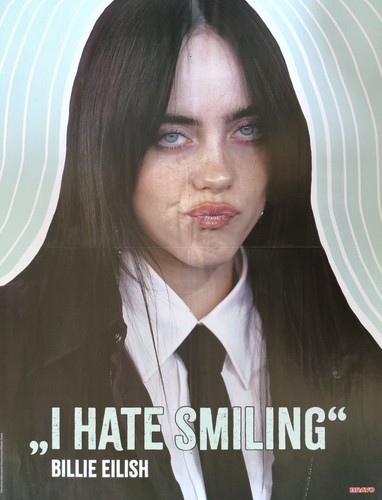 Billie eilish poster xl - eilish,