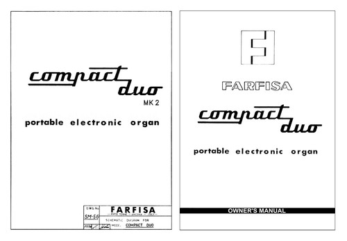 Farfisa compact duo - duo, (sm56)