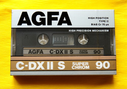 Nastro cassetta agfa dx - 1x, c-dx