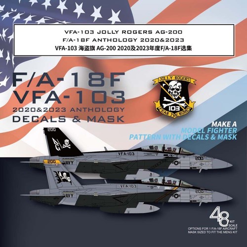 Maschera decalcomania 48 - decalcomania, 1/48
