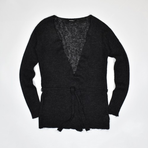 Maglione cardigan aperto