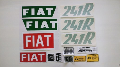Adesivi decalcomanie fiat - ,