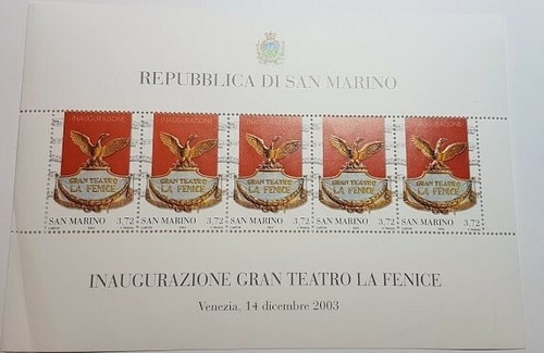 2003 foglietto san - 2003,