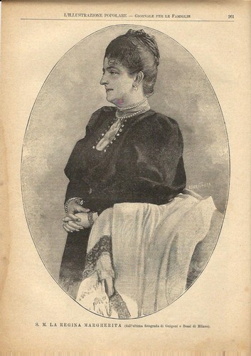 Stampa antica regina - antica,