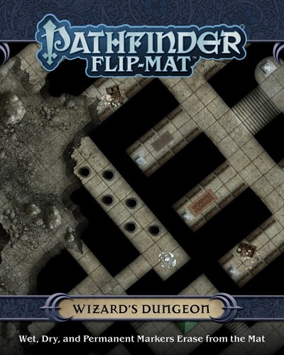 Pathfinder flip mat wizard - pathfinder, wizard's