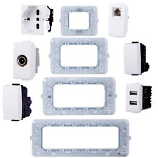 SERIE BTICINO FRUTTI MATIX COMPATIBILE PRESA SCHUKO LAN PULSANTE DEVIATORE USB