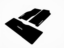 Tappeti Tappetini Artigianali per Nissan Navara dal 2005 su misura Ricamati