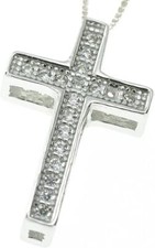 Collana catena ciondolo croce