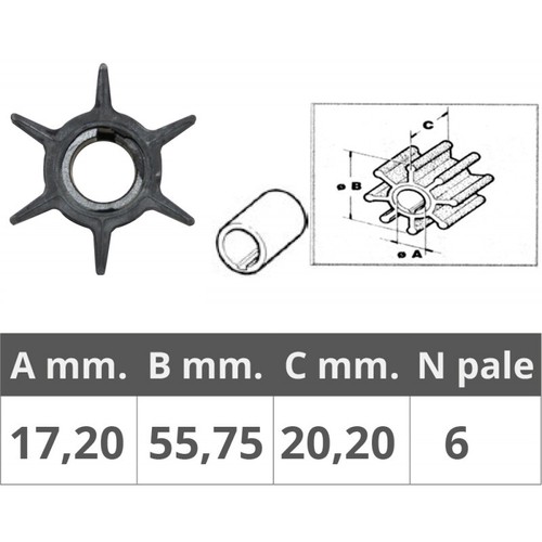 Girante per fuoribordo honda - girante,