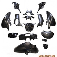 KIT CARENE 15 PEZZI NERO OPACO