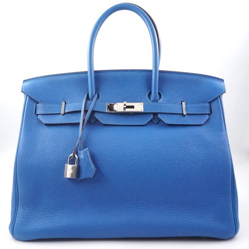 Hermès birkin mykonos blue - birkin,