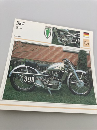 Dkw 250 course - ss, carte