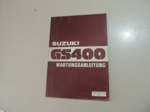 Manuale officina suzuki 400 - manuale, gs