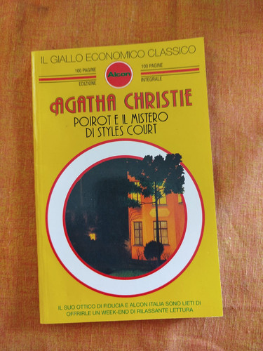 Libro giallo economico poirot - giallo,