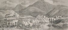 1859:Passaggio Armata Francese ad ISOLA Del CANTONE GE.