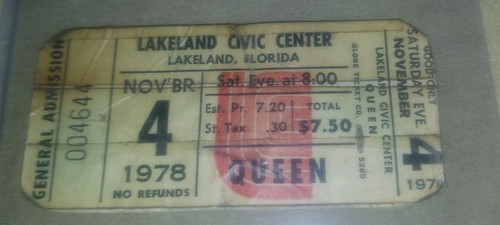 Biglietto concerto queen - biglietto,