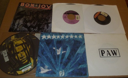 Vinyl lot living colour - (6),