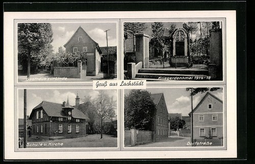 Cartolina lachstadt gasthaus - cartolina, lachstadt,