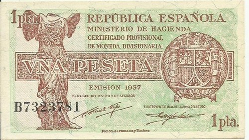 Spagna peseta 1937 94 - spagna,