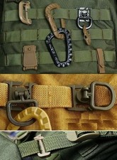 softair Camelbak Accessori tattici ganci Tan Khaki nero moschettone airsoft 