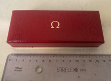 OMEGA scatola originale pelle rossa anni 60/70 ref  MR6-286