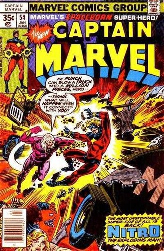 Captain marvel 54 - marvel, (1968)