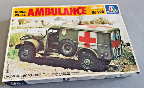 Maquette italeri ambulance - maquette,