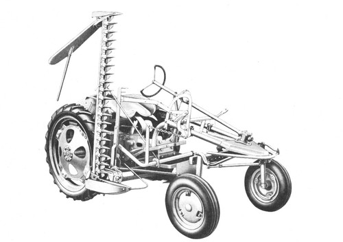 Allis chalmers falciatrice - n.,