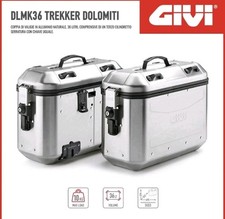 Coppia valigie laterali moto 36l Monokey GIVI 'Trekker dolomiti' dlmk36apack2