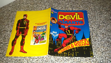 DEVIL GIGANTE N.1 ED.CORNO 1977 OTTIMO ORIGINALE CON ADESIVI NO RESA