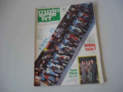Motosprint 1976 prova test - 6/1976,
