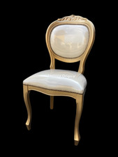 SEDIA IMBOTTITA SPRUZZTA ORO