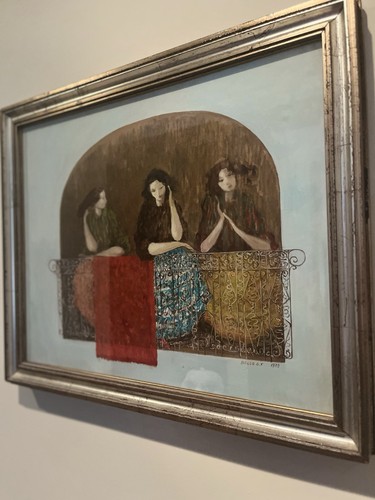 Quadro olio tela baldog - su, baldog.f