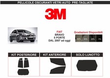 Pellicole Oscurante  Pre Tagliata Fiat Bravo 5p dal 2007 ad oggi  3M