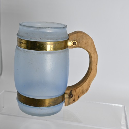 Tazza botte vetro smerigliato
