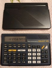 Texas Instruments Galaxy 40x Vintage Calculator - Rare!!! 