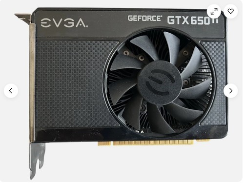 Evga geforce gtx 650 1 - 1, gb