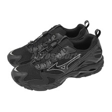 Mizuno x SLY Wave Rider 10 SLY Nero Argento Uomo Donna Unisex Casual D1GD2508-01