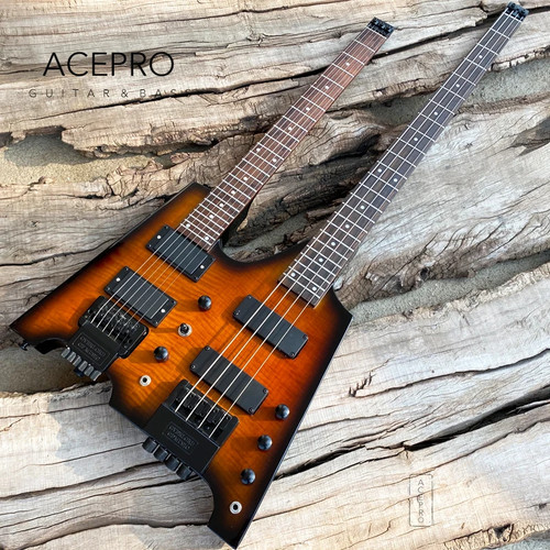 Tobacco burst doppio - doppio, collo