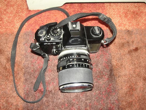 Yashica con lente - fx-3,