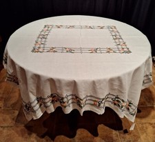 Antica tovaglia Misto Lino