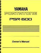 Yamaha portatone psr 600 - yamaha,