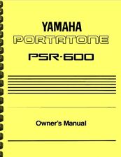 Yamaha Portatone PSR-600 Tastiera MANUALE DEL PROPRIETARIO